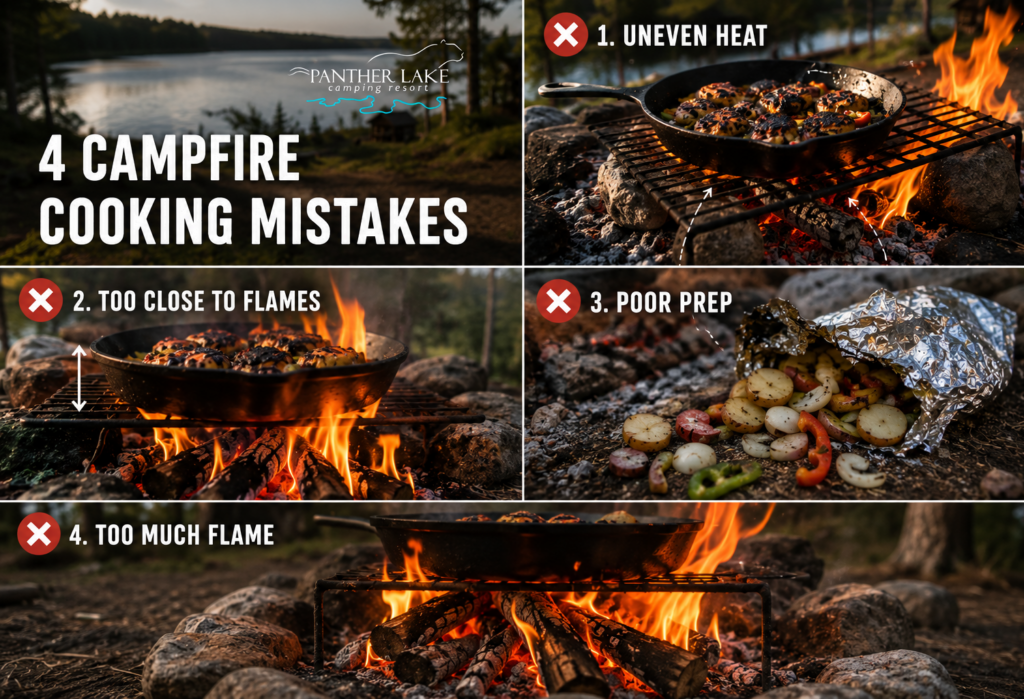 Campfire Cooking Mistakes