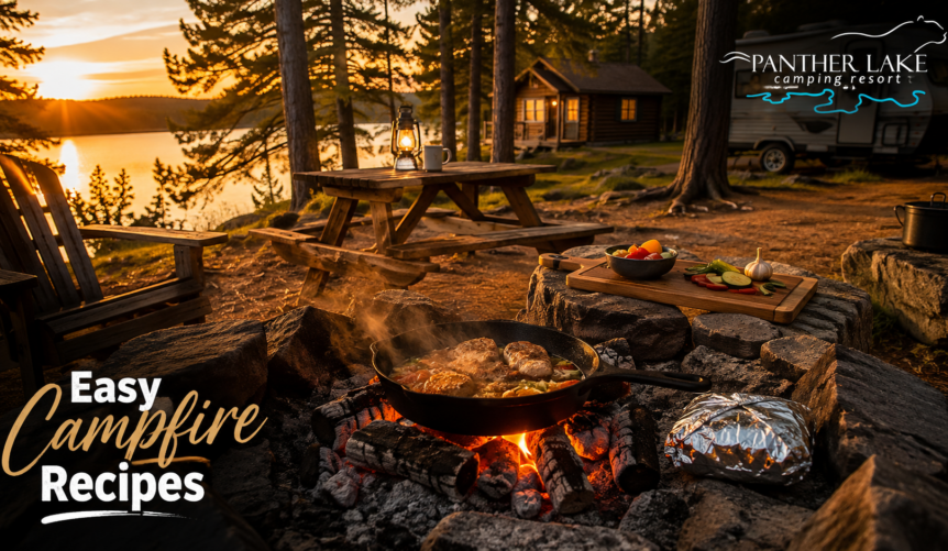 Easy Campfire Recipes for Your Weekend at Panther Lake